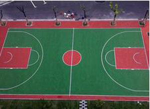 硅PU篮球场有什么样的特点?