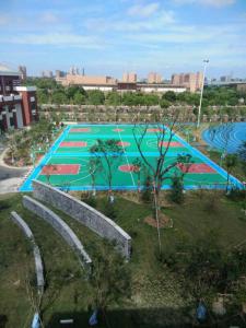 浙江省嘉兴市平湖福臻中学2780平方场地竣工