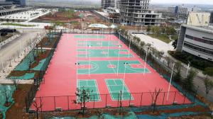 洛阳伊川工业聚居区篮球场